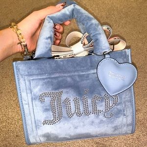Juicy Couture Slate Blue Big Spender Mini Tote 🪼